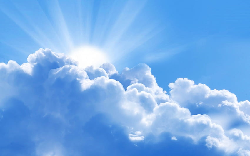 Cloud Background, Cloud City HD wallpaper