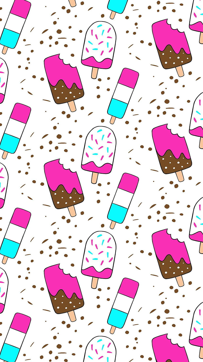 Sprinkles popsicle, popsicles, sprinkled icecream, ice cream love HD phone wallpaper