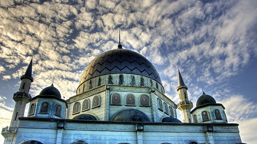 Latar Belakang Masjid Muslim Agama Islam Awan Langit - Ultra, Islami Wallpaper HD