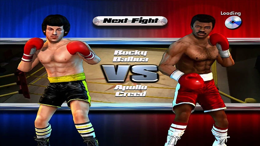 Rocky Legends - Rocky Balboa vs Apollo Creed. () HD wallpaper