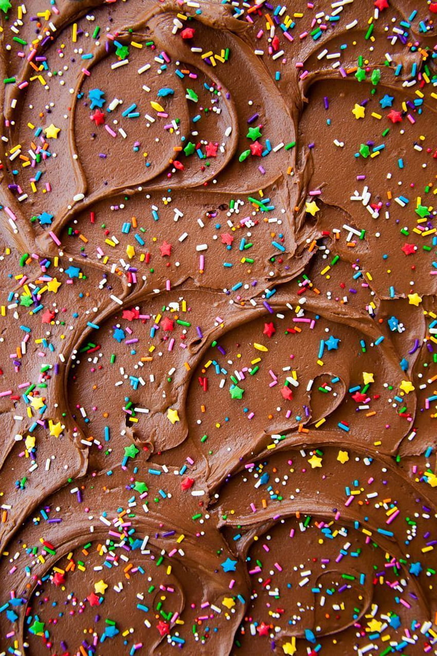 Easy Chocolate Sheet Cake, Fudge HD phone wallpaper