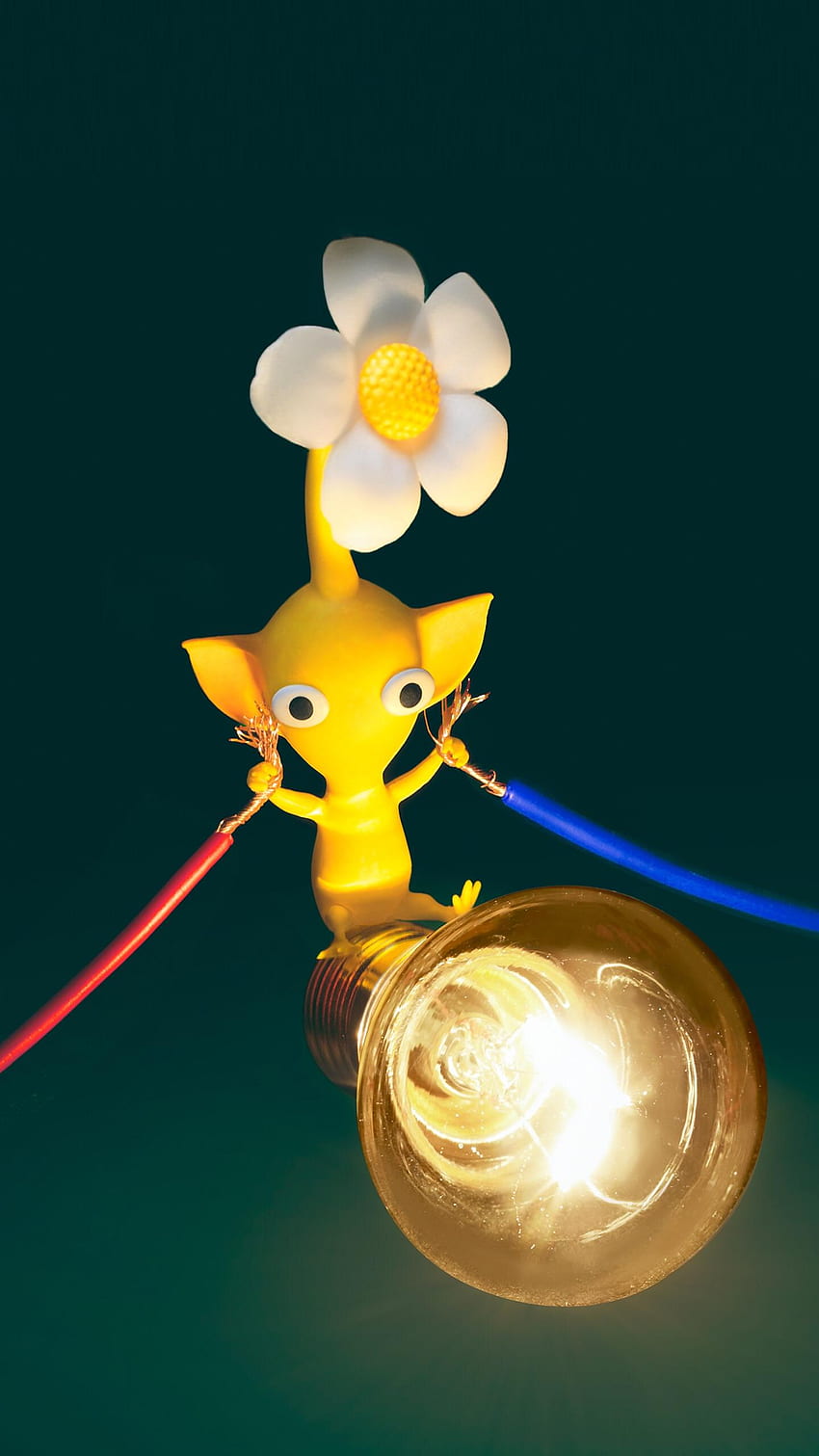Pikmin สีเหลืองจาก Nintendo ของฉัน : Pikmin วอลล์เปเปอร์โทรศัพท์ HD