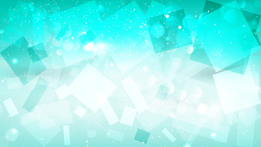 Abstract Mint Green Defocused Lights Background Vector, Mint Green Abstract HD wallpaper