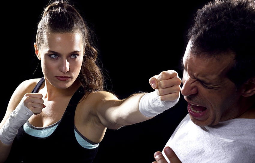 punch, training, self defense for , section спорт -, Self Defence HD wallpaper