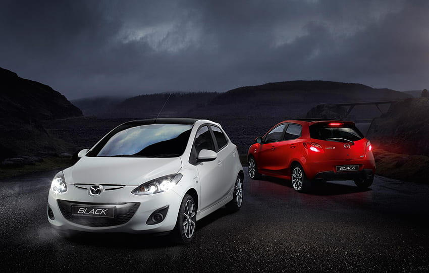 Mazda 2 Black Limited Edition News and Information HD wallpaper