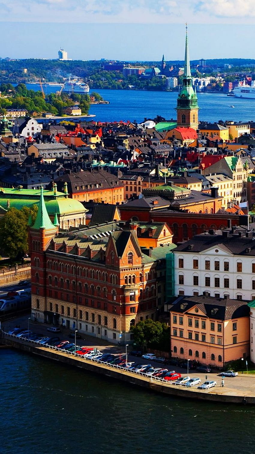 Sztokholm Szwecja iPhone 6 Tapeta na telefon HD