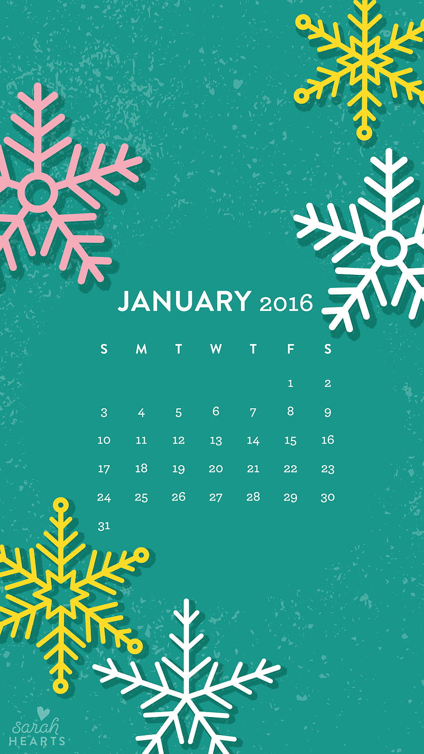 01-2016-iphone-calendar HD phone wallpaper
