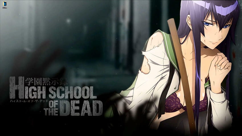 Saeko Busujima - High School of the Dead - canlı anime [ ], Highschool Of The Dead HD duvar kağıdı