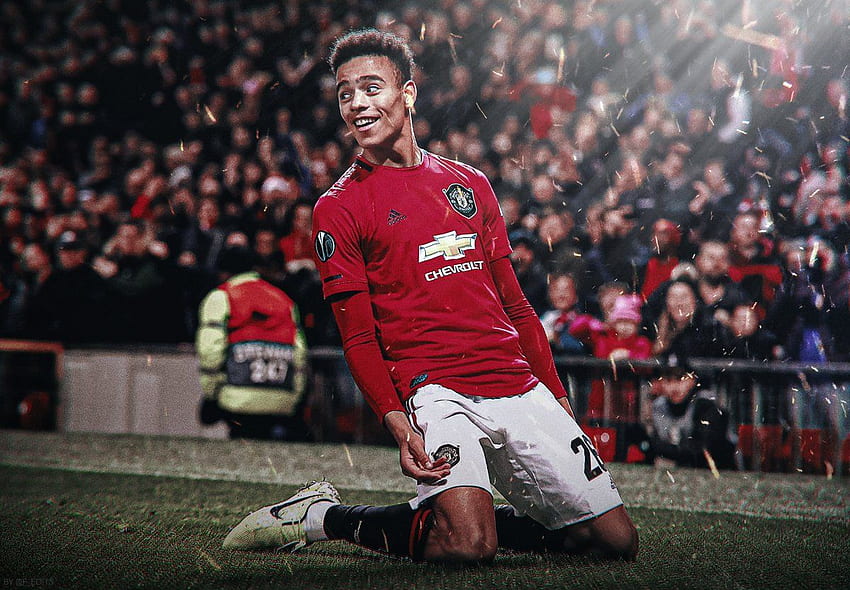 Download Mason Greenwood Black Wallpaper | Wallpapers.com