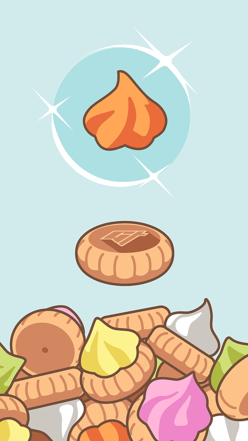 Deck your phone with these nostalgic Chinese snack HD phone wallpaper