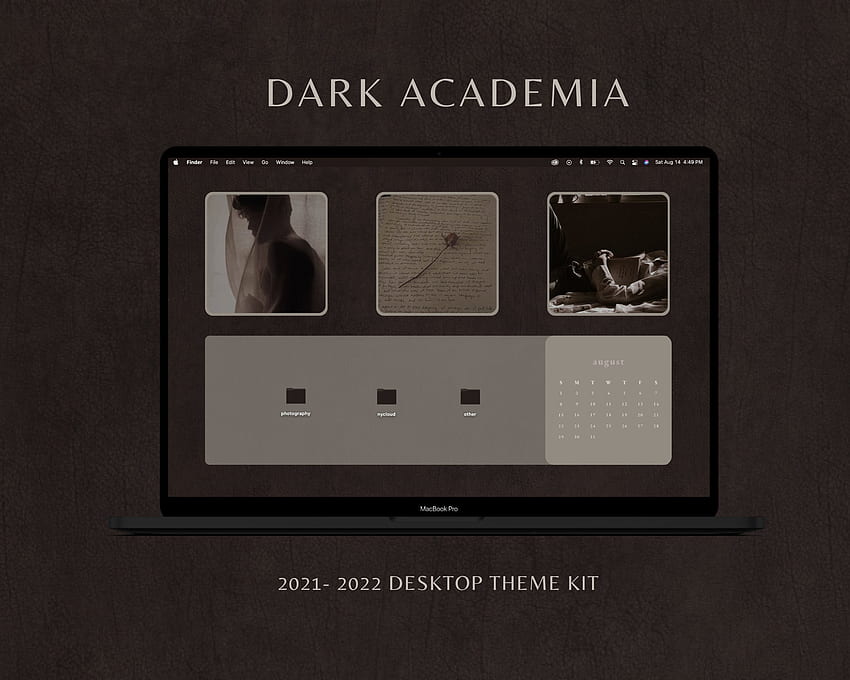 Dark Academia und Ordner 2021 2022, Dark Academia PC HD-Hintergrundbild