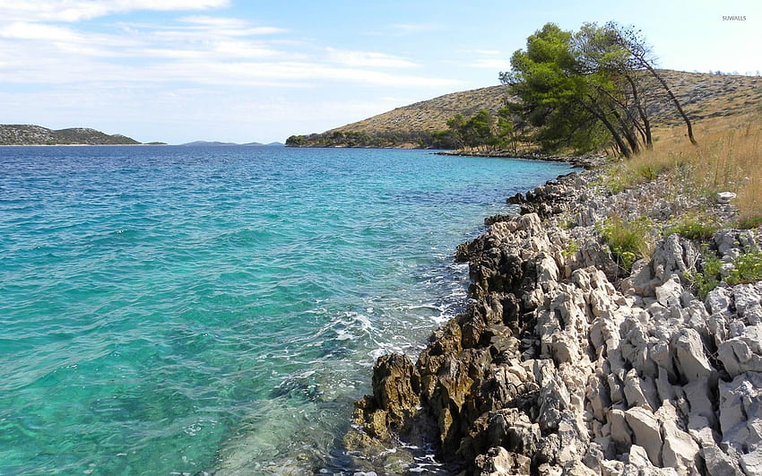 Grebastica beach, Croatia - Nature HD wallpaper