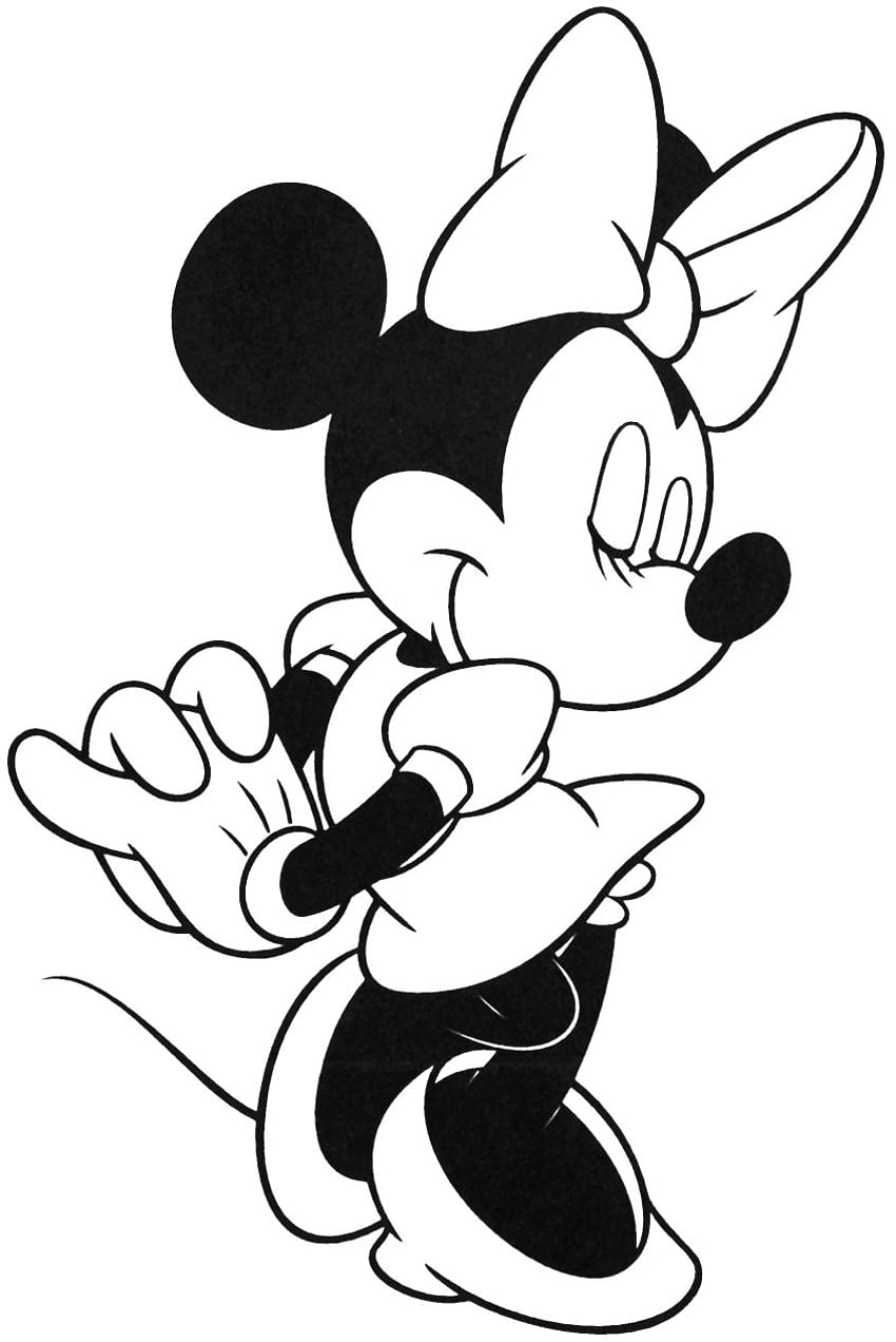 Bébé Minnie Mouse. meilleur bébé Minnie Mouse, Minnie Mouse Bow Fond d'écran de téléphone HD