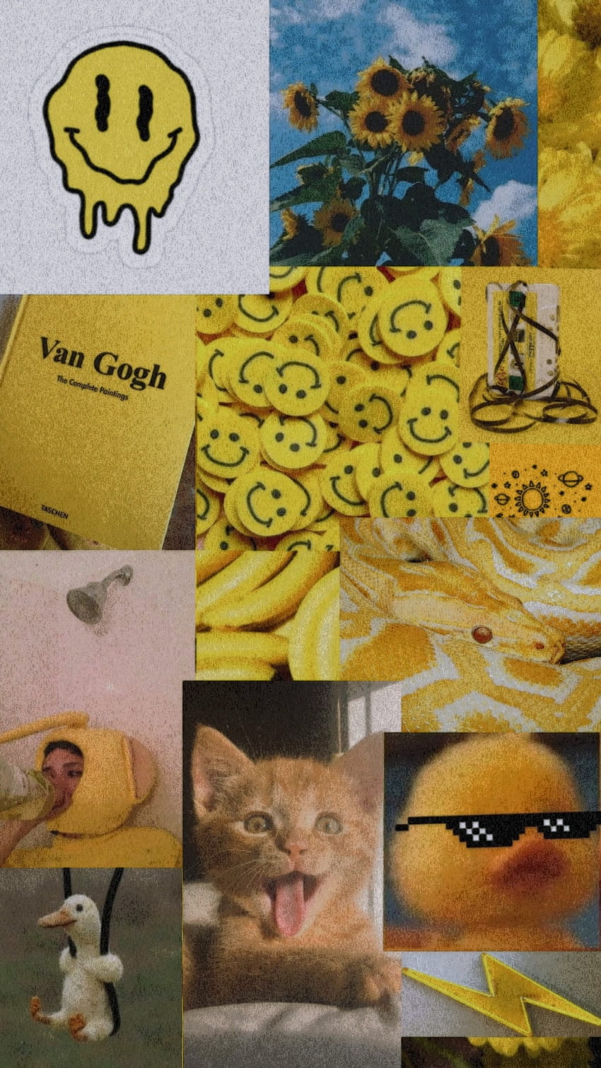 Fondo amarillo, aesthetic, naranjita HD phone wallpaper | Pxfuel