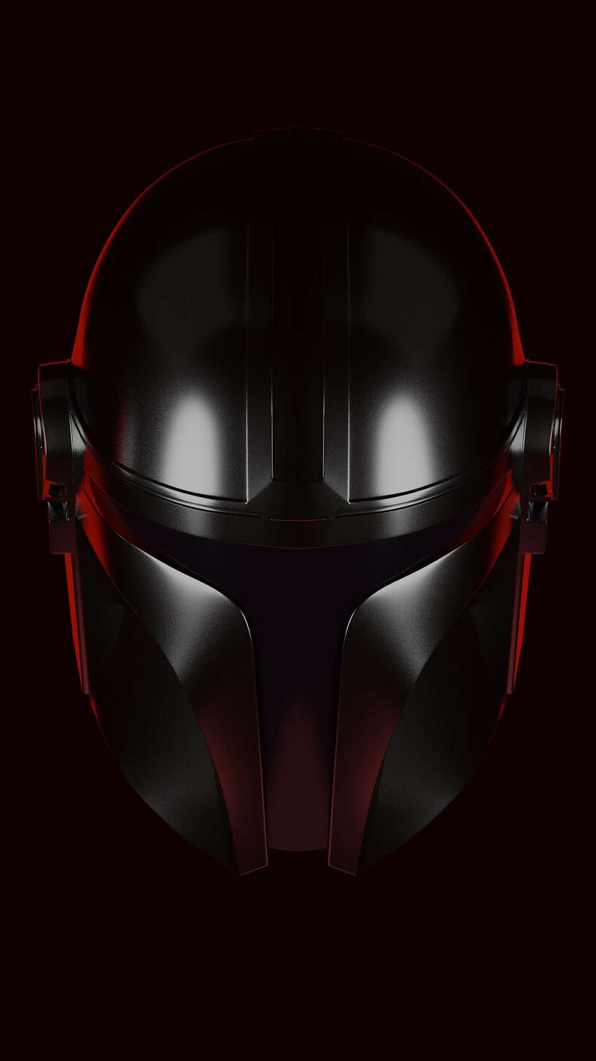 Mandalorian Helmet, The Mandalorian HD phone wallpaper