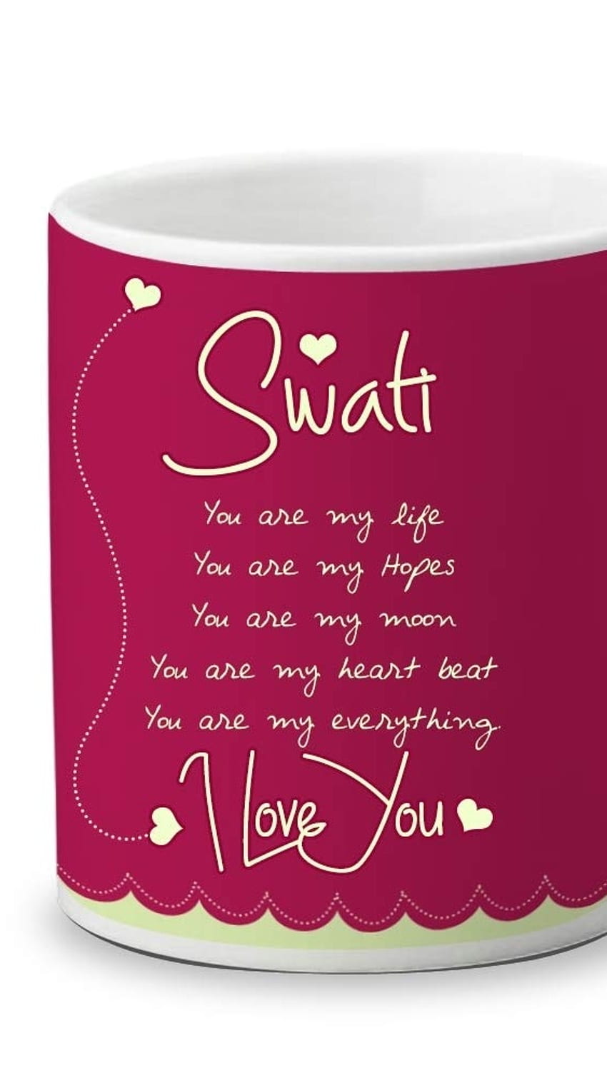 S Name, Swati, mug, love HD phone wallpaper | Pxfuel