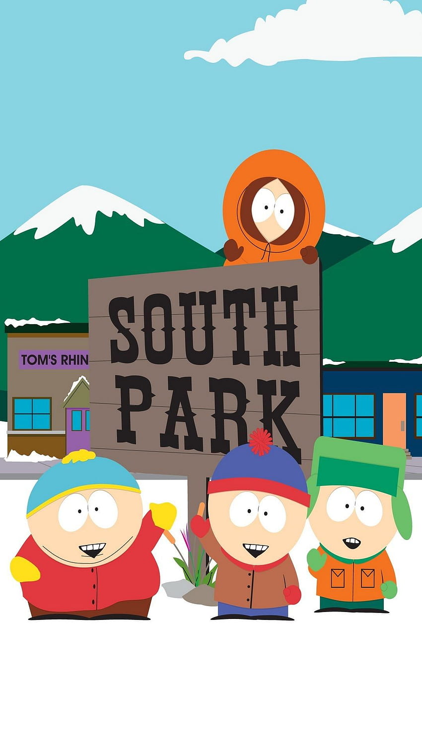 iPhone di South Park, Anime di South Park Sfondo del telefono HD