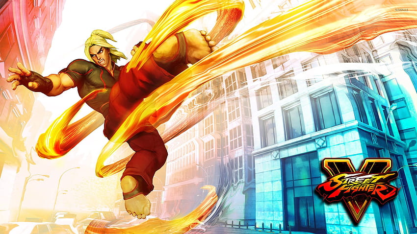 Кен в Street Fighter V - Игра HD тапет