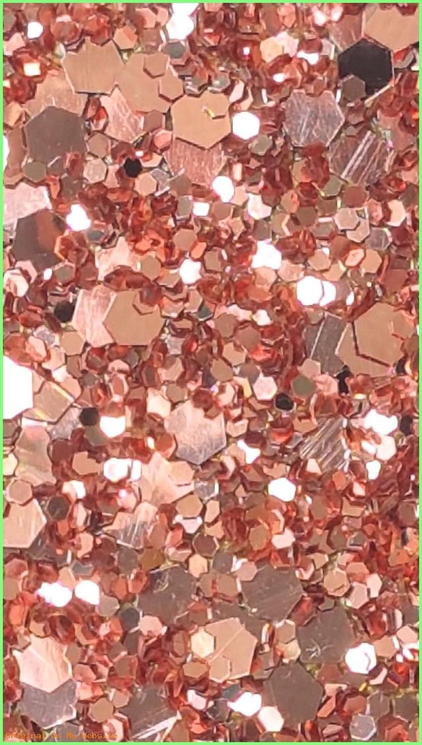 iPhone Aesthetic - Rose Gold Glitter, Sparkle Aesthetic HD phone wallpaper