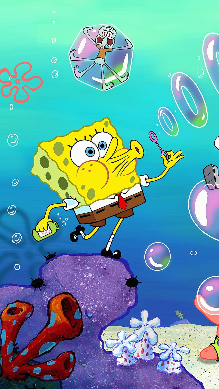 Spongebob ตลก Spongebob ตลก วอลล์เปเปอร์โทรศัพท์ HD