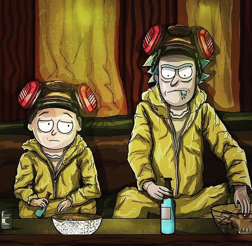 Breaking Bad. Обои, Дизайн персонажей, Обои для телефона, Rick and Morty Breaking Bad HD wallpaper