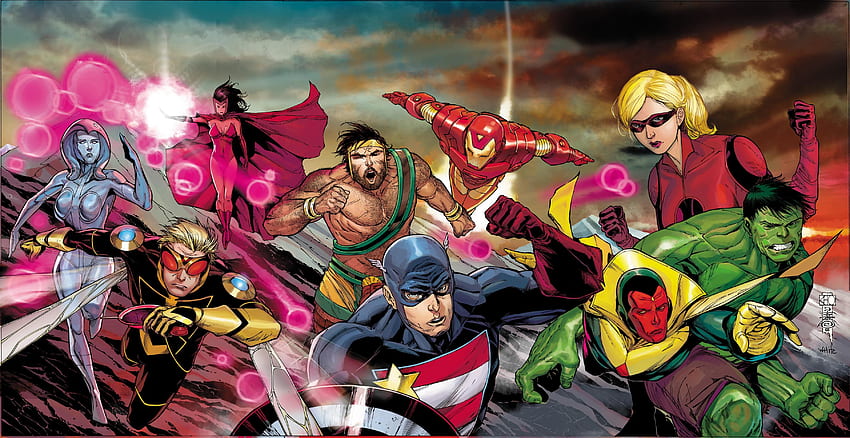 Avengers Comics, Young Avengers HD wallpaper