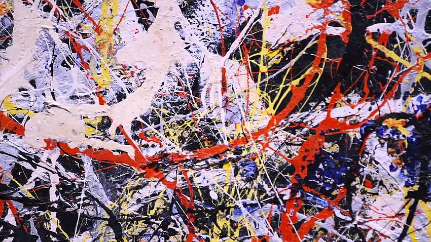 Jackson Pollock, malarstwo Jacksona Pollocka Tapeta HD