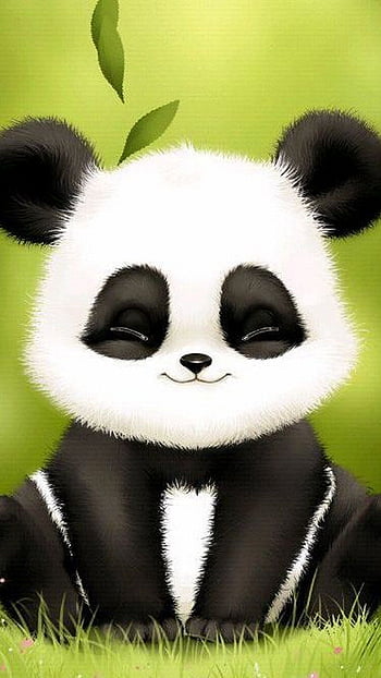 Girl gesture panda cute anime art cartoon HD phone wallpaper  Peakpx