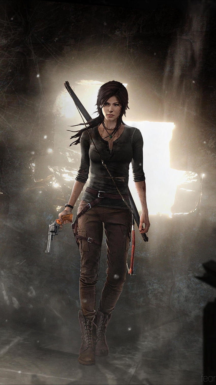 Lara Croft - Lara Croft Cień Tomb Raidera Tapeta na telefon HD