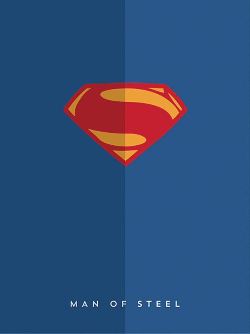 Superman iPhone, Blue Superman Logo HD phone wallpaper