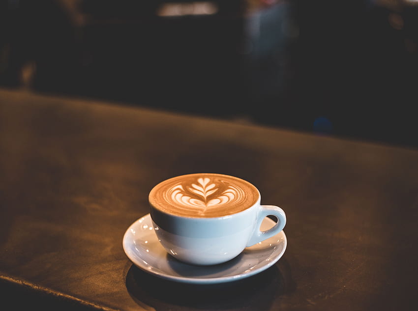 - Latte Art - & Background HD wallpaper