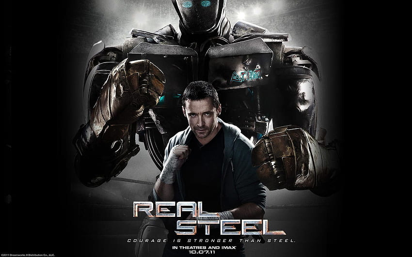 Real Steel and Background, Real Steel Atom HD wallpaper