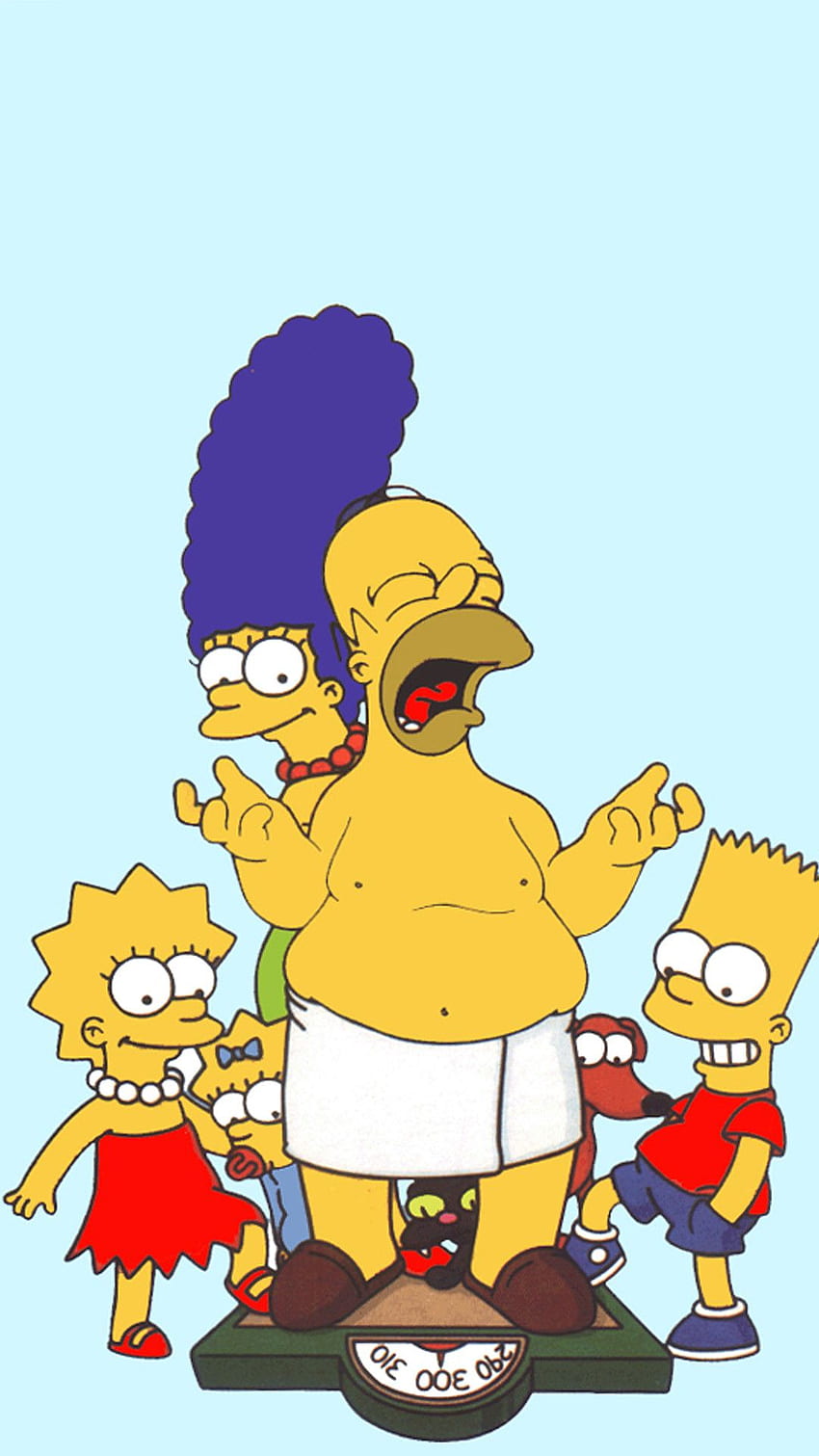 Simpsons Family - Simpson For iPhone - & Background, Homer HD phone wallpaper