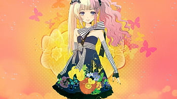 Anime, Girl, Pretty, Dress HD wallpaper