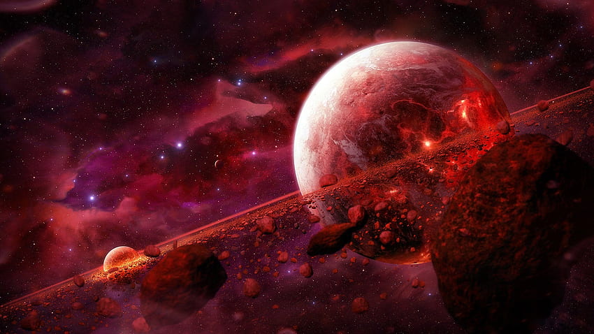Red Space []:, 2D Space HD wallpaper | Pxfuel