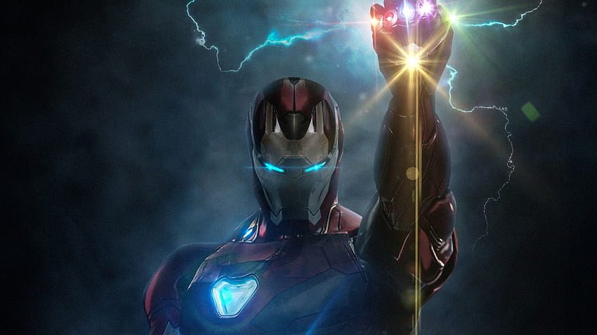 Iron Man, Infinity Gauntlet, , กราฟิกสร้างสรรค์ / ยอดนิยม,. สำหรับ iPhone, Android, มือถือ และ Iron Man Amoled วอลล์เปเปอร์ HD