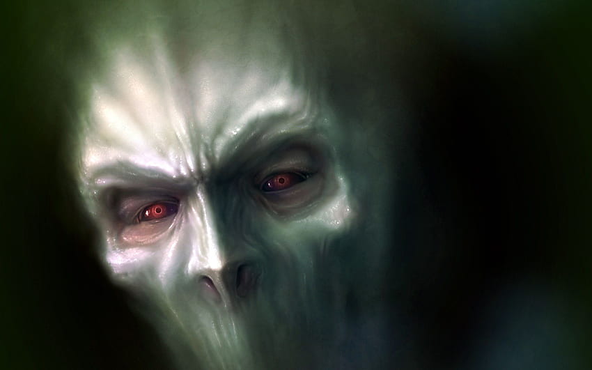 Scary Face Full and Background, Sci Fi Horror HD wallpaper