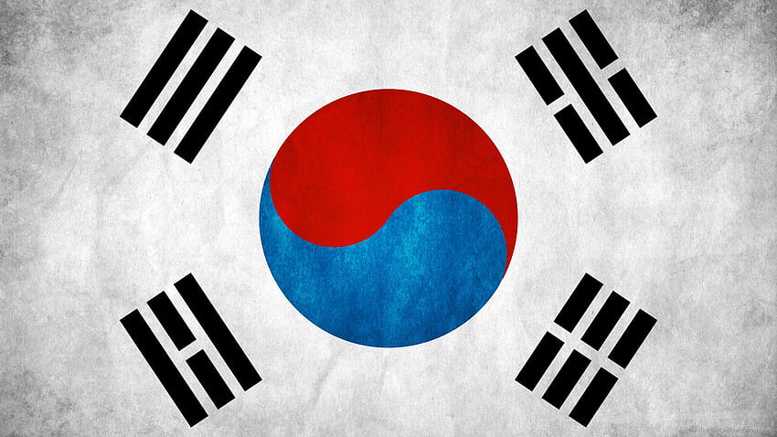 Flaga Korei Tapeta HD