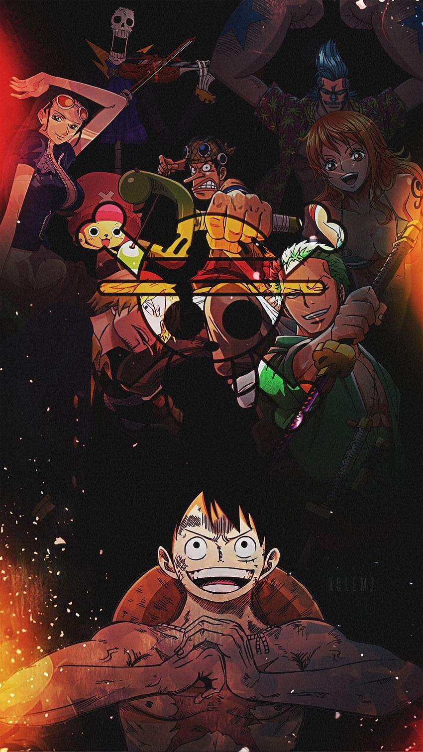 One Piece Мугивара. Аниме, Персонажи от аниме, Едно парче аниме, Mugiwaras HD тапет за телефон