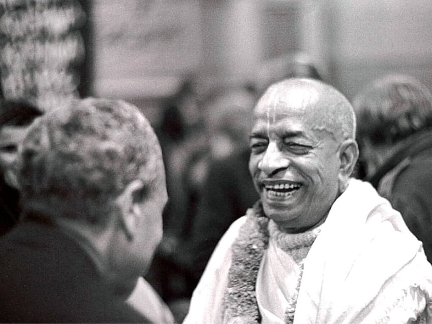 A.C. Bhaktivedanta Swami Prabhupada- ความเป็นผู้นำทางศาสนาที่เป็นแบบอย่าง - ความเป็นผู้นำที่สนุกสนาน Prabhupada วอลล์เปเปอร์ HD