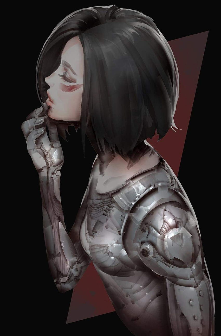 Alita Kampfengel, Cyberpunk, Anime HD-Handy-Hintergrundbild