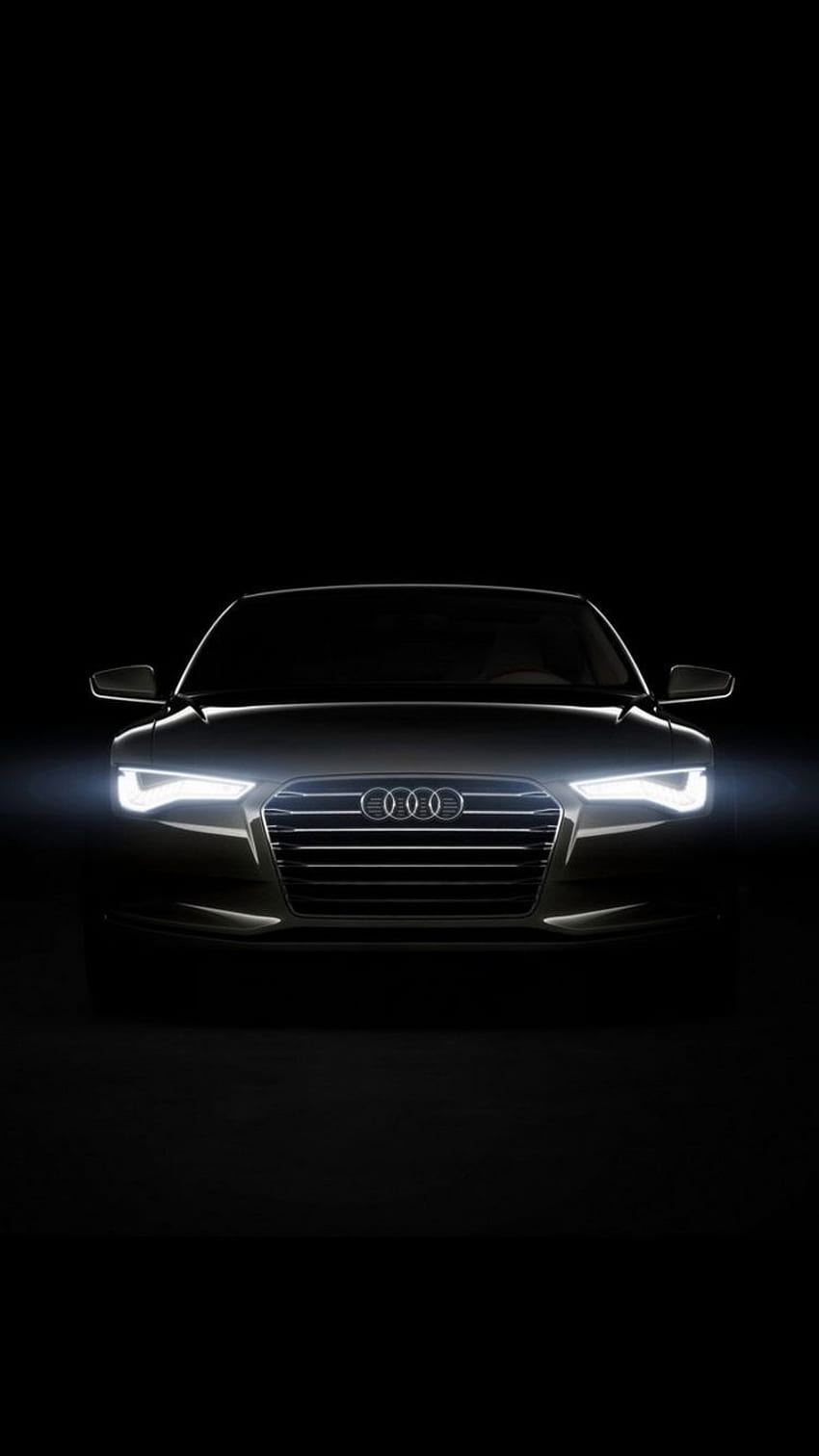 Mattschwarzes Audi iPhone, Audi XR HD-Handy-Hintergrundbild