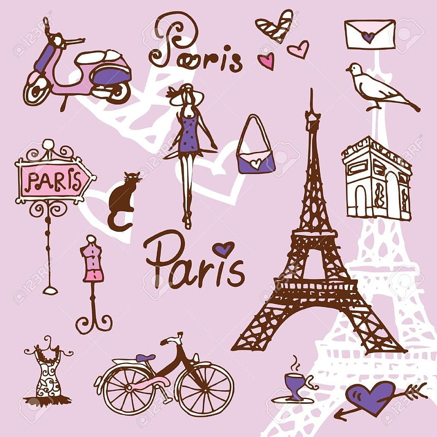 Paris Cute 17 Girly Paris Hd Phone Wallpaper Pxfuel 