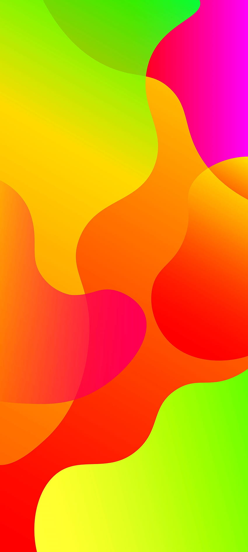 colors, orange, red, art, painting, android, gradient, bright, drawing, colorful HD phone wallpaper