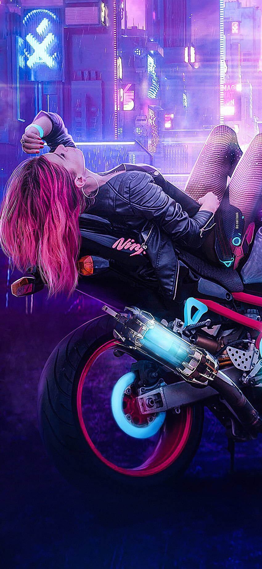 Cyberpunk Girl Biker New 2020 Wallpaper,HD Artist Wallpapers,4k