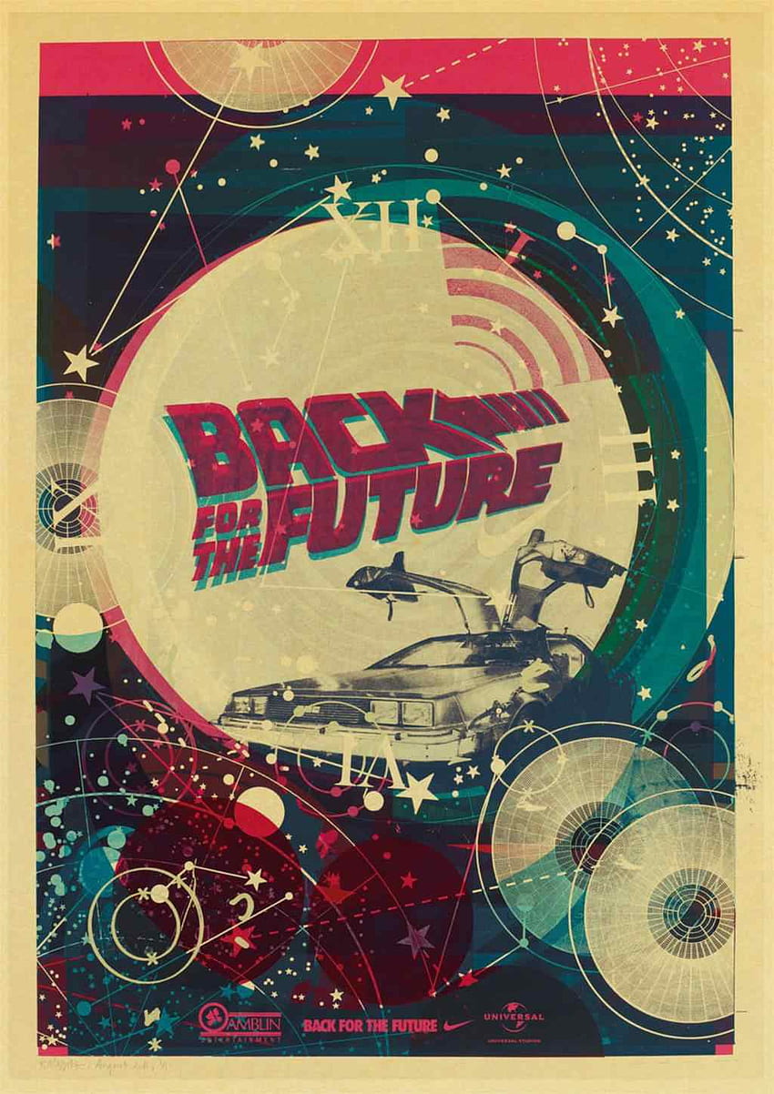 Classic Movie Back To The Future Vintage Posters For - Nike Back To The Future Poster, Vintage Back to School HD phone wallpaper
