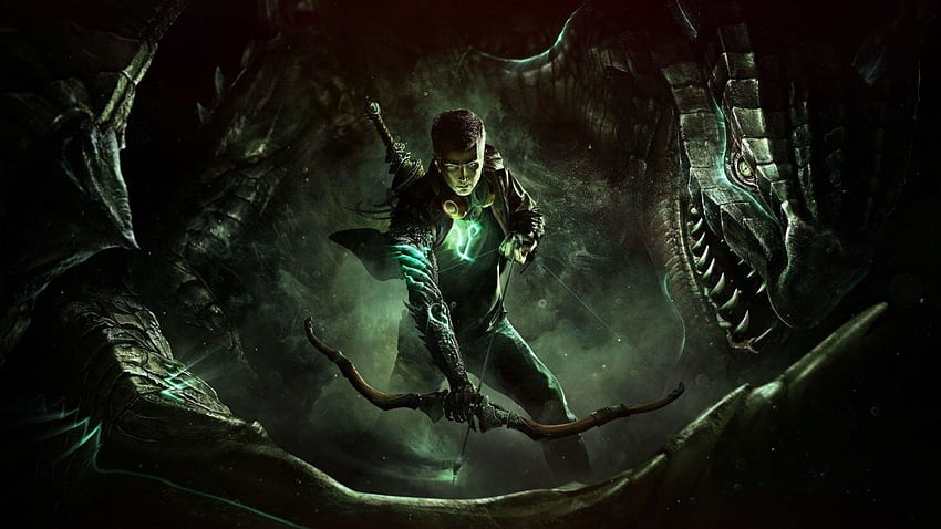 Background Scalebound Game Character Platinum Games, Japanese Game HD wallpaper