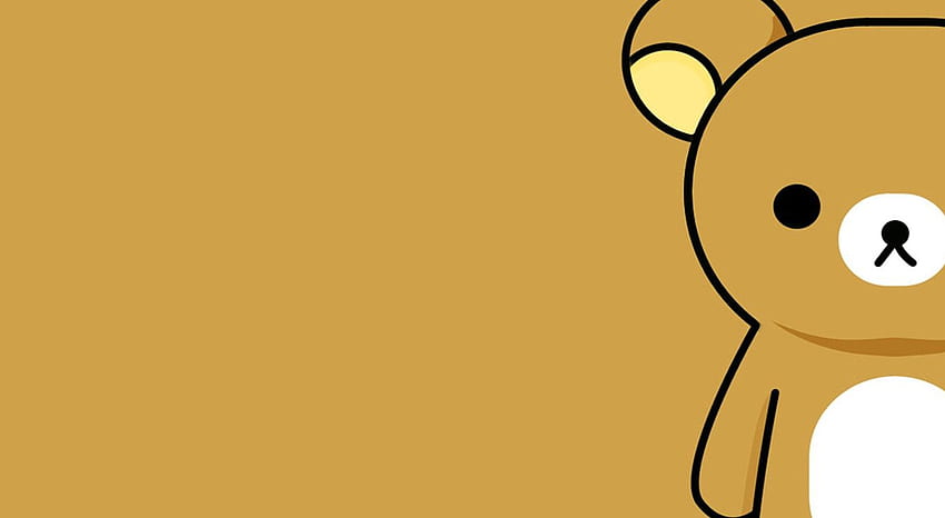 cartoon cute bear, Kawaii Bear Laptop HD wallpaper