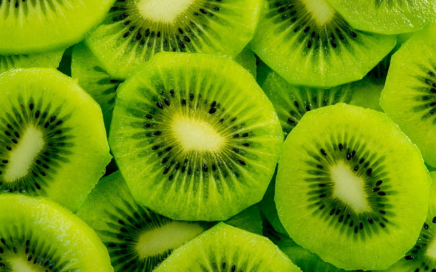 Kiwi, Fruits, Macro HD wallpaper