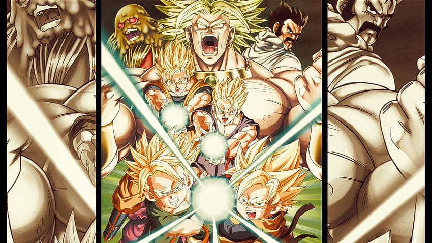 Goku Broly Gohan Trunks Goten, Black Trunks HD wallpaper | Pxfuel